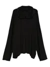 Rick Owens Oversize-fit Hoodie In Black