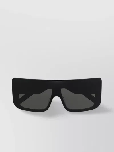 Rick Owens Oversize Rectangular Sunglasses Three-dot Detail