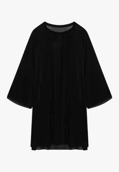 RICK OWENS OVERSIZED CREWNECK T-SHIRT