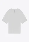Rick Owens Oversized Crewneck T-shirt In White
