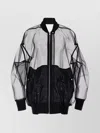 Rick Owens Jumbo Flight Casual Jackets And Parka Black