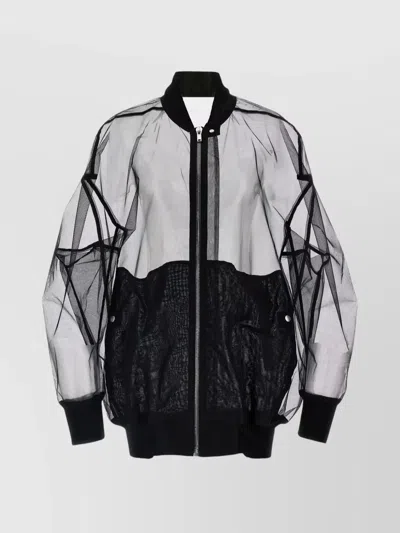 RICK OWENS OVERSIZED FLIGHT BOMBER JACKET