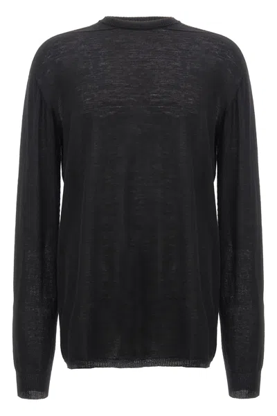 Rick Owens 'oversized Level' Sweater In Black
