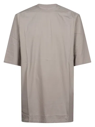 Rick Owens Oversized Longline Crewneck T-shirt In White