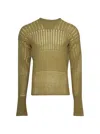Rick Owens Oversized Pull Sweater Acid In Neutrals