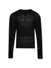 Rick Owens Oversized Pull Sweater Black In Black