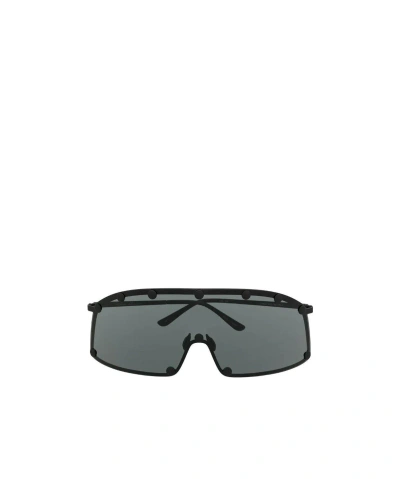Rick Owens Oversized Sunglasses In Gray