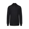 Rick Owens Oversized Turtle Neck Pullover In Black
