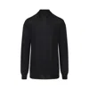 Rick Owens Oversized Turtle Neck Pullover In Black