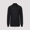 Rick Owens Oversized Turtle Neck Pullover In Black