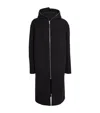 Rick Owens Oversized Wool Coat In Black