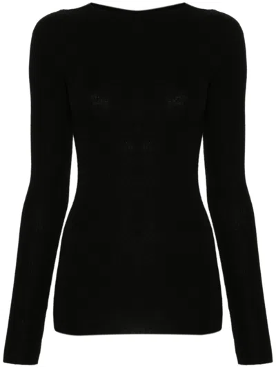 RICK OWENS RICK OWENS OWENS OPEN-BACK KNIT SWEATER