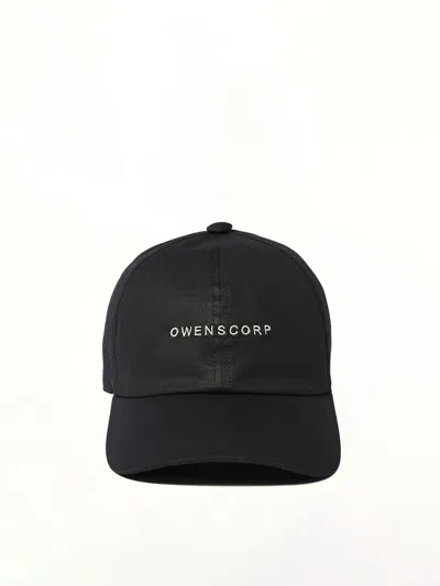 Rick Owens Owenscorp Baseball Cap In Black