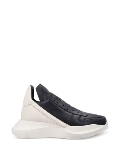 Rick Owens Geth Runner Low-top Sneaker In Animal Print
