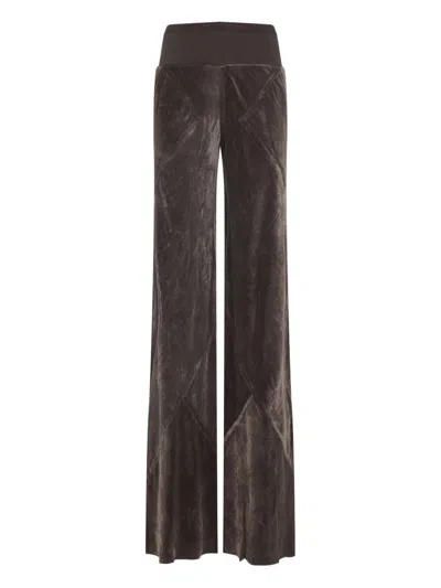 RICK OWENS PANELLED STRAIGHT TROUSERS