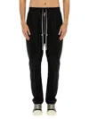 Rick Owens Wide Bela Cotton Pants In Black