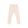 Rick Owens Drawstring Cargo Trousers In Neutral