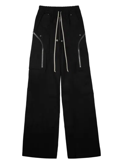 Rick Owens Pantalone "heizer Belas" In Black