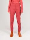 Rick Owens Pantaloni Austin Carnelian In Red