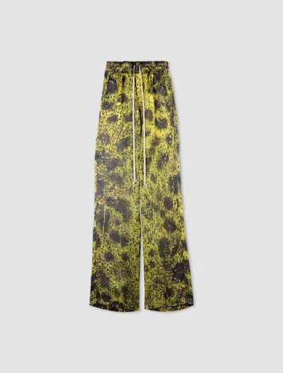 Rick Owens Pantaloni Con Coulisse Dietrich In Acid,black
