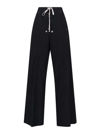 Rick Owens Pantaloni Geth Belas In Black