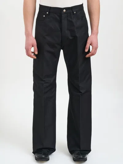 Rick Owens Pantaloni Geth Jeans Black
