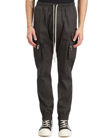 Rick Owens Pantaloni Mastodon Cargo Dark Dust