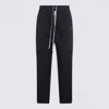 Rick Owens Straight Leg Trousers Eyelet Accents