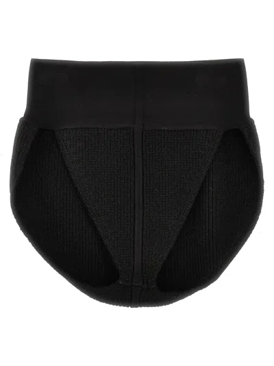 RICK OWENS RICK OWENS PANTIES IN CACHEMIRE BLEND