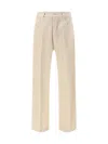 Rick Owens Tailored Corduroy Geth Pants In Neutral
