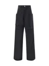 Rick Owens Men Stefan Cargo Pants In Black