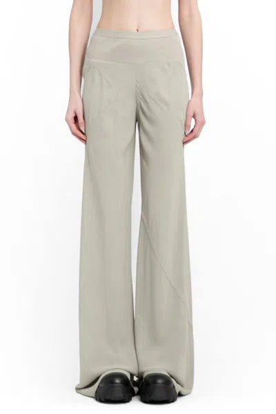 Rick Owens Off-white Bias Lounge Pants In Beige