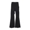 Rick Owens Casual Trousers With Frayed Detailing And Pockets In Black