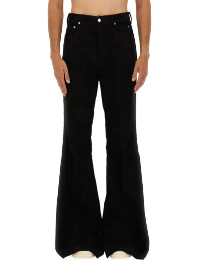 Rick Owens Pants Bolan In Black