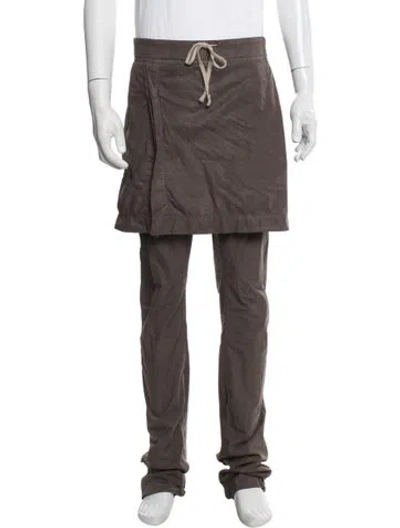 Pre-owned Rick Owens Pants In Brown