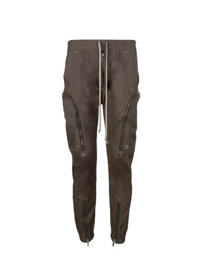 Rick Owens Trousers In Brown