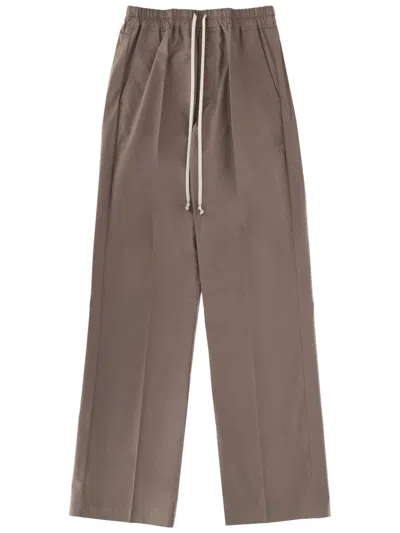 Rick Owens Pants Dietrich Drawstring In Brown