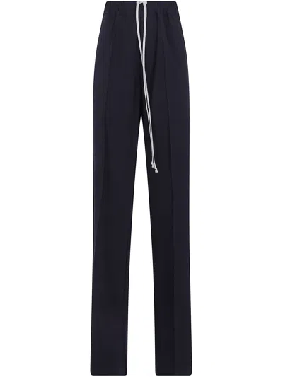 Rick Owens Pants Drawstring "dietrich Drawstring" In Black