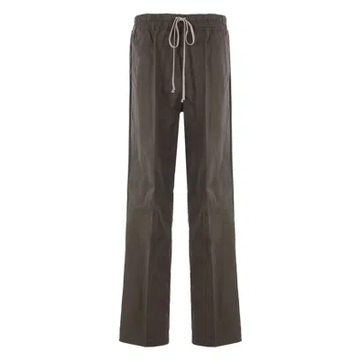 Rick Owens Pants Green In Brown