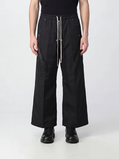 Rick Owens Pants Men In Black