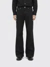 Rick Owens Bolan Bootcut Trousers In Cotton Blend Man In Black