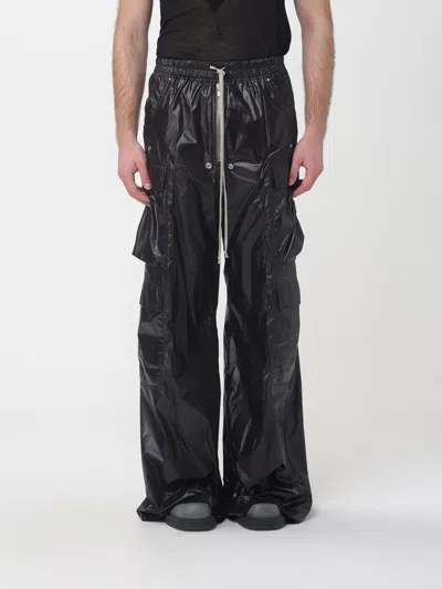 Rick Owens Pants Men  In Black