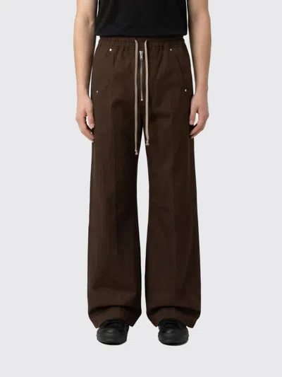 Rick Owens Pants  Men Color Dust In Brown