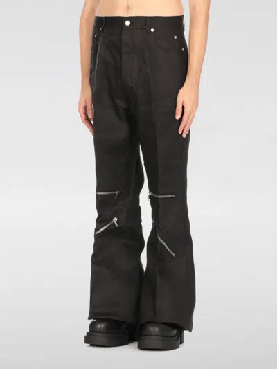 RICK OWENS PANTS RICK OWENS MEN COLOR BLACK,G76078002