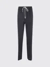 Rick Owens Concordians Drawstring Pocket Trousers In Black