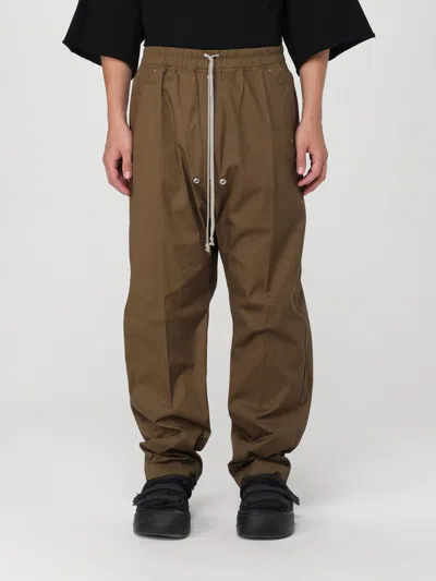 Rick Owens Pants  Men Color Green In 35 Bean