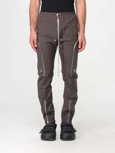 Rick Owens Pants  Men Color Grey In Gray