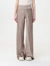 Rick Owens Womens Dust High-rise Wide-leg Woven Trousers In Beige
