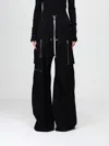 Rick Owens Pants  Woman Color Black In Black