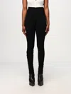 Rick Owens High-waist Wool Trousers In Schwarz
